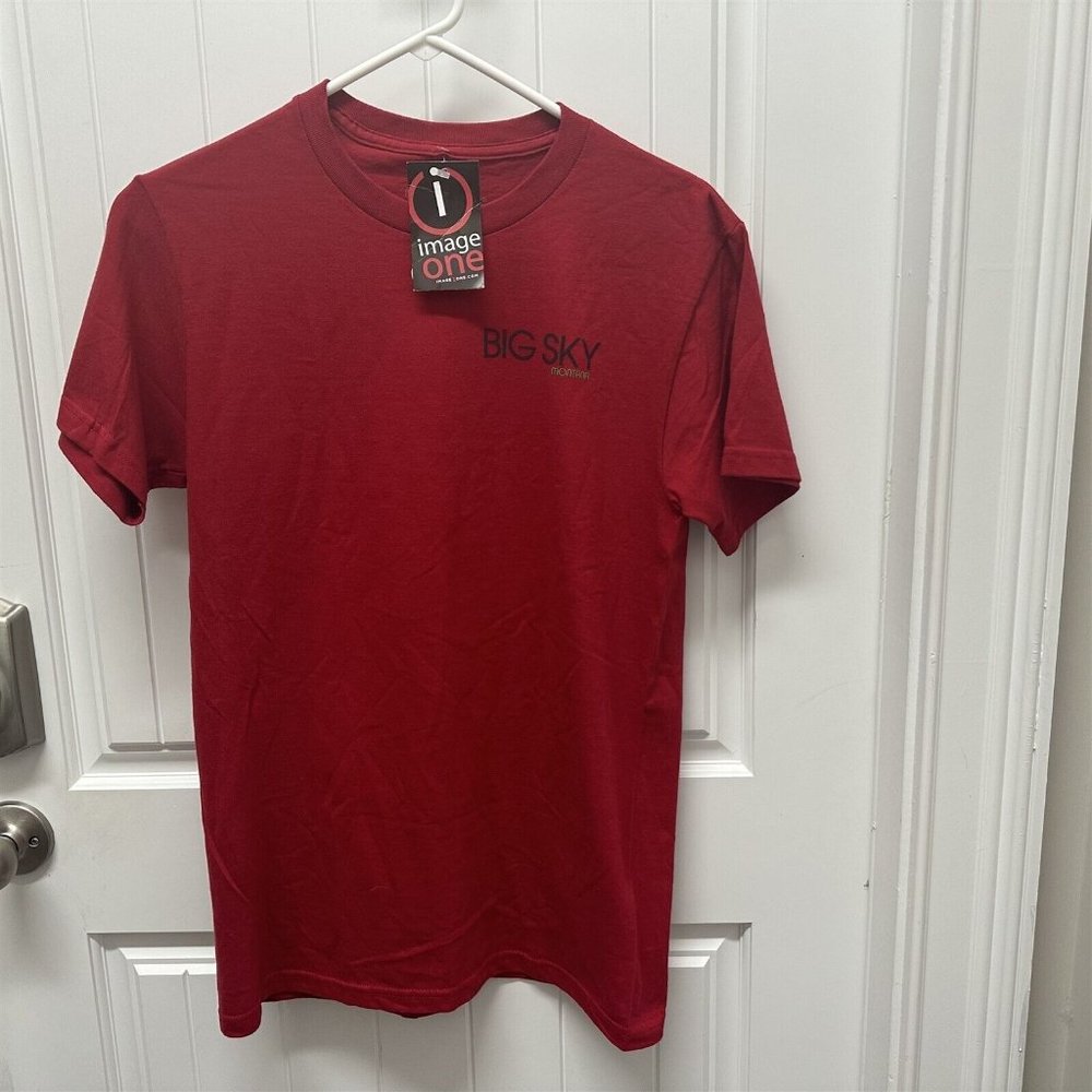 Big Sky Montana T Shirt New old Stock Back Graphic Image One Small